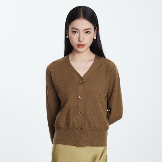 连绵·天丝莱赛尔织纹开衫 商品图5