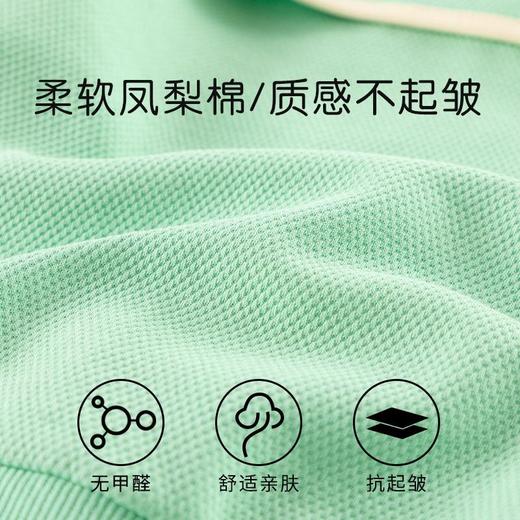 女童卫衣春季2024新款宝宝韩版翻领上衣儿童学院风娃娃衫打底衫春 商品图2