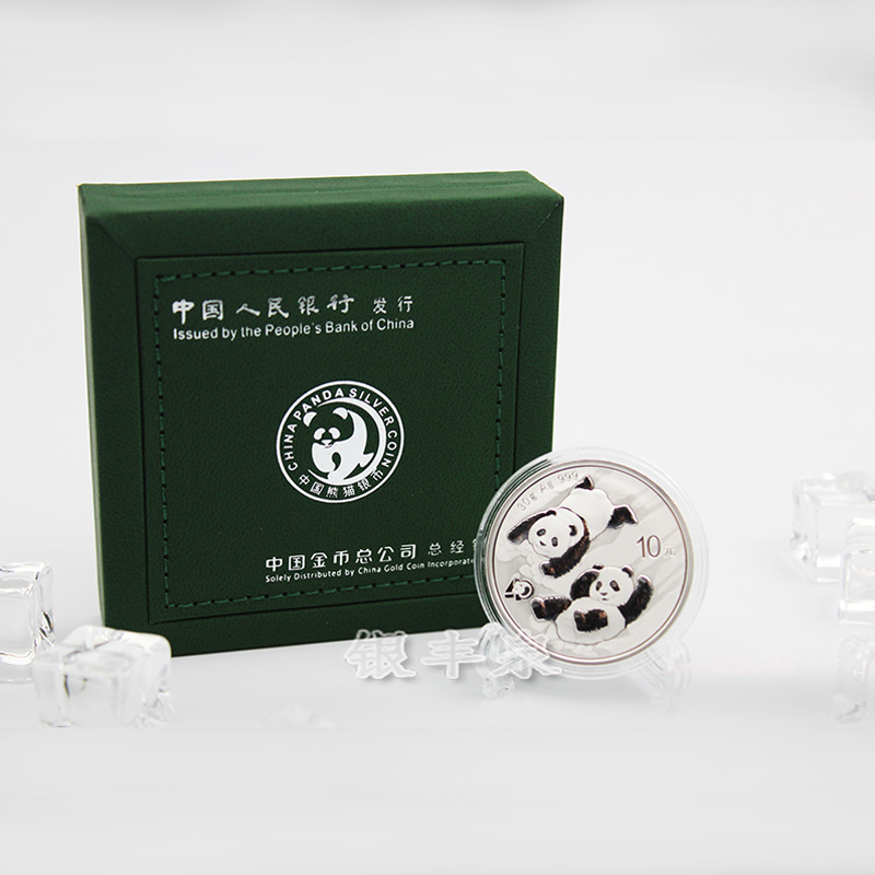 2022版熊猫普制30克银质纪念币