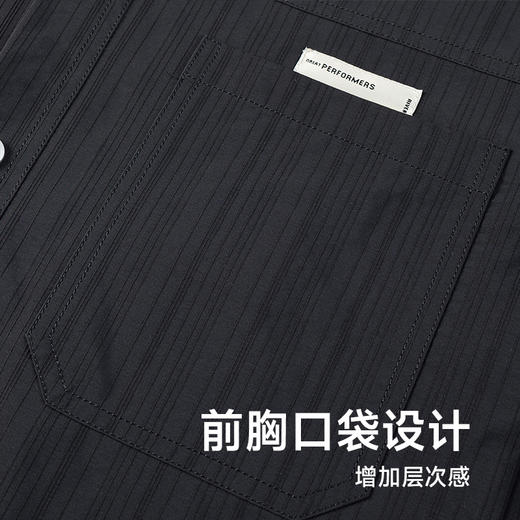 【新款DPX】大依优型大码轻商务翻领外套口袋夹克男装胖子春夹克宽松外套男 商品图2