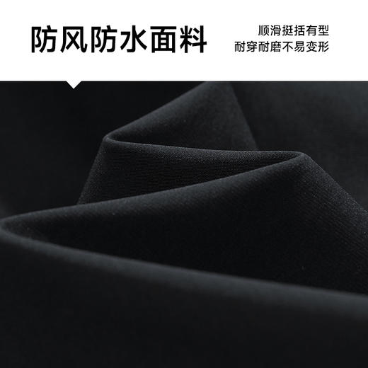 【新款DSL】大依优型大码外套冲锋衣工装连帽外套男宽松加肥加大码上衣夹克 商品图3