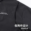 【新款DPX】大依优型大码大口袋工装连帽假两件外套夹克男装胖子春夹克宽松外套男 商品缩略图2