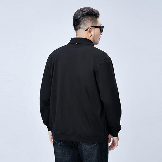 【新款DMH】大依优型大码立领夹克外套男宽松加肥加大码上衣夹克 商品图3
