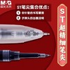 晨光按动中性笔黑色0.5mm 1支 ST笔头静音速干考试刷题碳素笔签字笔水笔啫喱笔孔庙祈福J9614福到如意按动中性笔水笔学生用黑色速干考试专用碳素超黑签字笔芯st笔头中国风高颜值黑科技静音刷题笔 商品缩略图2