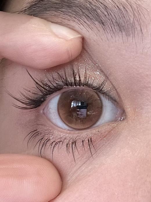 loveiikira日抛 琥珀月/欧若拉 琥珀棕色/深邃蓝绿 14.2mm 一盒十片装 日抛无售后！！非离子 商品图4