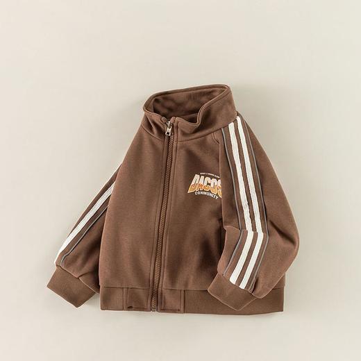 男童外套秋季新款宝宝发光条冲锋衣小童风衣秋装儿童双层保暖上衣 商品图4