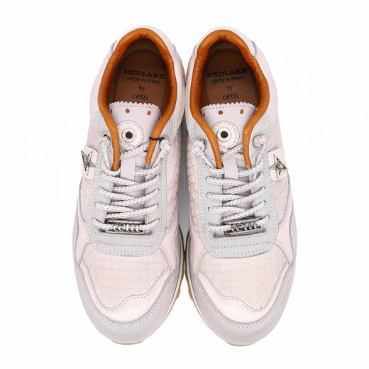 #断码特价36码（35码）#西班牙原产时尚超舒适高端轻奢休闲皮鞋女款C848白色(一脚蹬款式） 商品图5