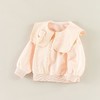 女童卫衣春季2024新款宝宝韩版翻领上衣儿童学院风娃娃衫打底衫春 商品缩略图4