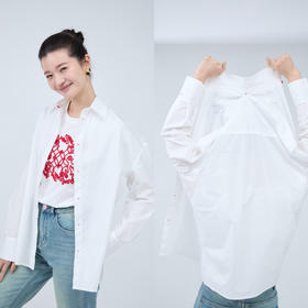 【必入单品】噢蜜ooomeooo新中式设计师款白衬衫“永远的少年”