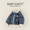 男童外套春季宝宝韩版上衣小童棒球服春装保暖衣服儿童格子夹克春 商品缩略图0