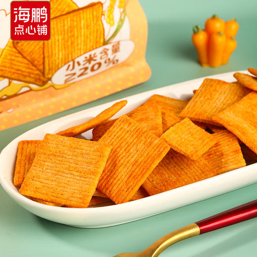 【追剧小零食】海鹏小米鸡蛋锅巴220g 商品图6