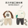 儿童裤子春季2024新男童韩版休闲裤宝宝束脚长裤春装女童工装裤春 商品缩略图3