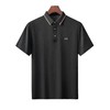 商务polo衫新款男士T恤青年薄款高弹撞色翻领短袖休闲半袖   MD-89630* 商品缩略图3