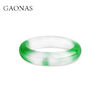GAONAS  经典飘花 富婆贵气场绿色手镯10393SG 商品缩略图1