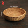 秋藤手工编织收纳筐 圆形 商品缩略图8