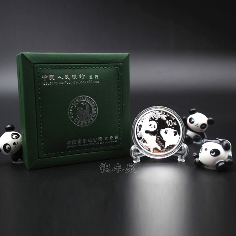 2021版30克熊猫银币