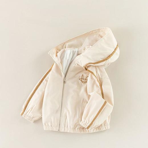 男童外套秋季宝宝卡通兔子双层夹克小童冲锋衣秋装儿童风衣外穿潮 商品图4