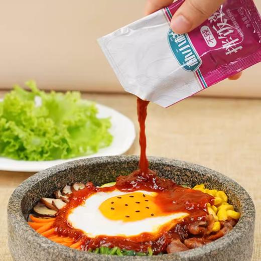 40g 朴小样 拌饭酱 不辣/微辣两种口味可选 地道朝鲜族风味石锅拌饭酱 商品图3