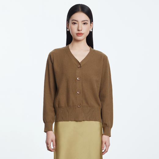 连绵·天丝莱赛尔织纹开衫 商品图8