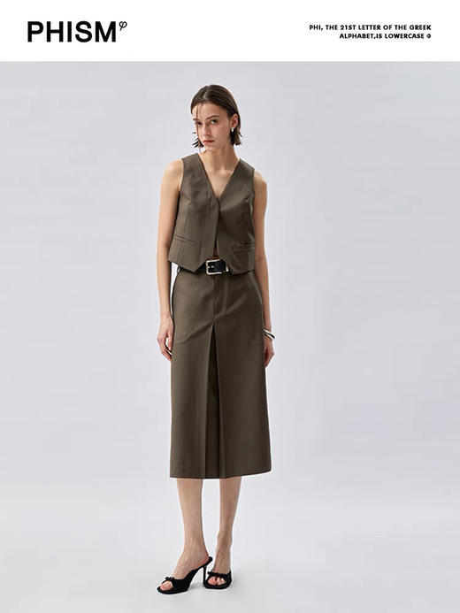 V领马甲 商品图0