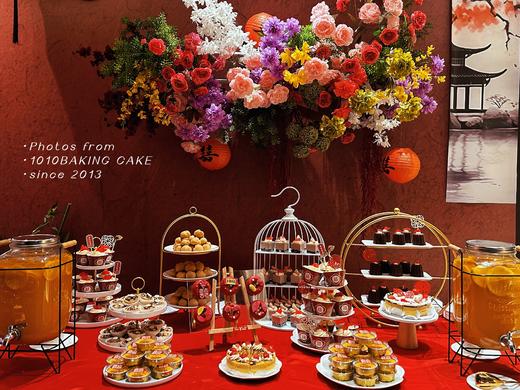 「吾家有喜」 中式红色甜品台案例 商品图2