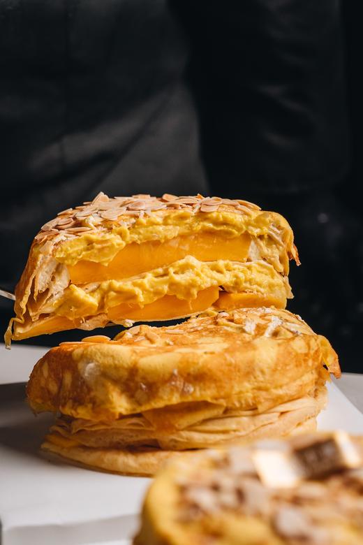 【小虎镇店爆款】芒果榴莲千层蛋糕 商品图5