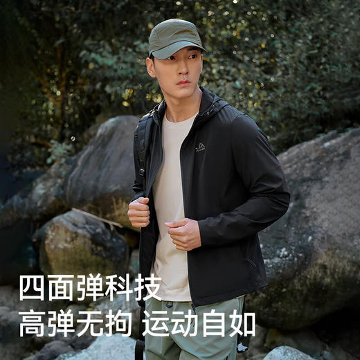 伯希和户外防晒衣男女新款夏季专业防泼水防晒服轻薄皮肤衣11421211 商品图3
