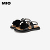 MIO米奥夏季拼色低跟休闲凉鞋轻盈舒适灵动蝴蝶结大头凉拖M243131911 商品缩略图5