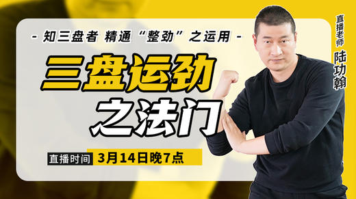 3月14日【三盘运劲之法门】 商品图0