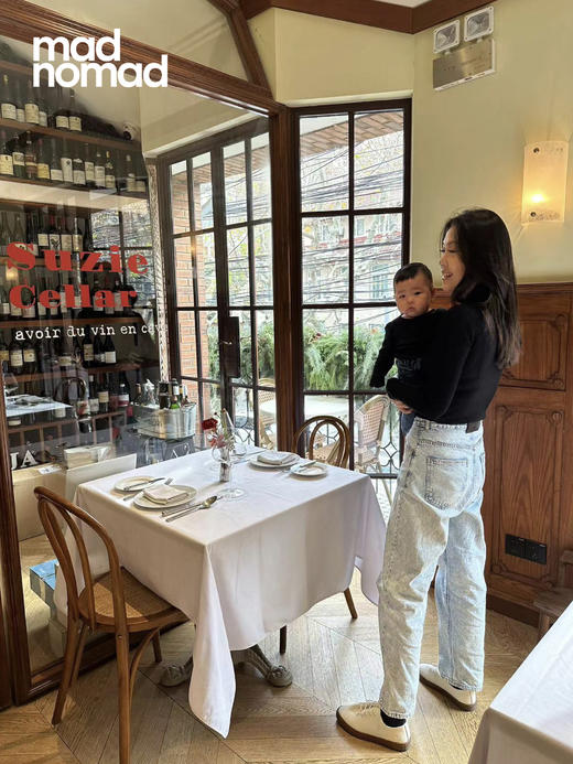 madnomad｜沙米白 Lagom vegan sneakers 素皮软木底鞋 荔枝纹 商品图1