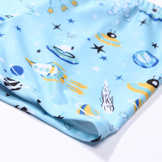 都市丽人眯雅佳泳裤男童半光涤泳布泳衣平角泳裤男童泳裤JS46A6 商品图4