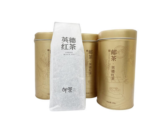 德高信•有机茶 实用礼盒装300g 100g*3罐 清远英德红茶   茶叶 礼盒 商品图3