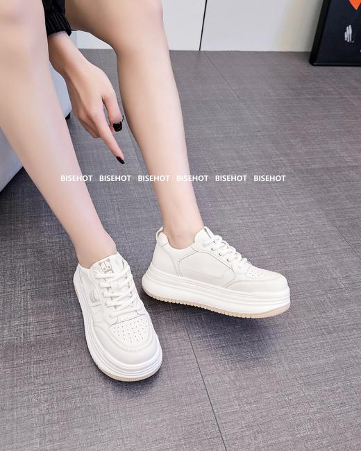 新品厚底增高百搭熊猫配色休闲板鞋762B41518（W） 商品图6