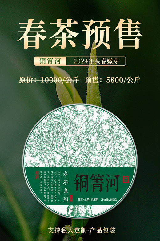 【2024铜箐河高杆】赶超薄荷塘，易武茶新贵族 商品图0