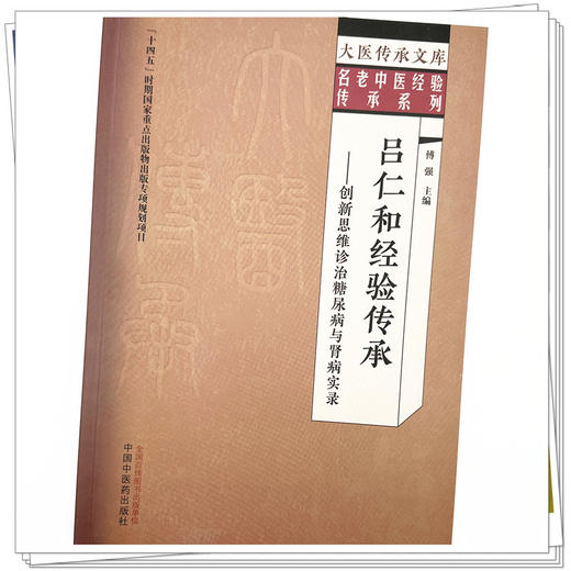 吕仁和经验传承 创新思维诊治糖尿病与肾病实录 傅强 主编 中国中医药出版社 大医传承文库 名老中医经验传承系列 商品图3