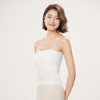 都市丽人吊带背心女锦纶冰丝背心无尺码固定杯垫丝质吊带背心无钢圈无排扣LV43A3 商品缩略图1