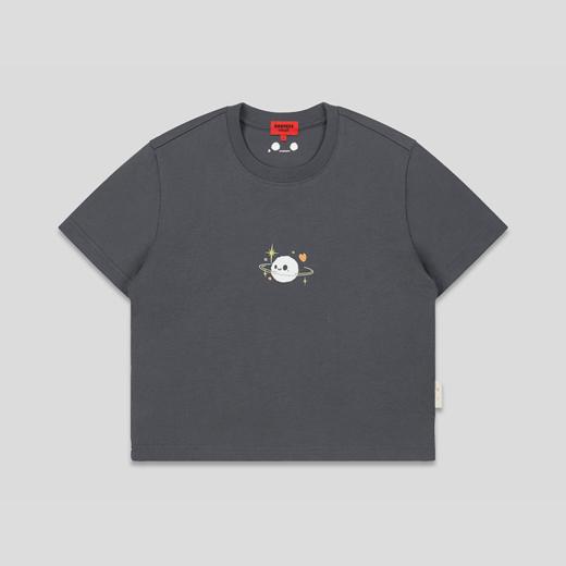 GOODBAI GOODEES可爱星球图案正肩短款T恤 商品图3