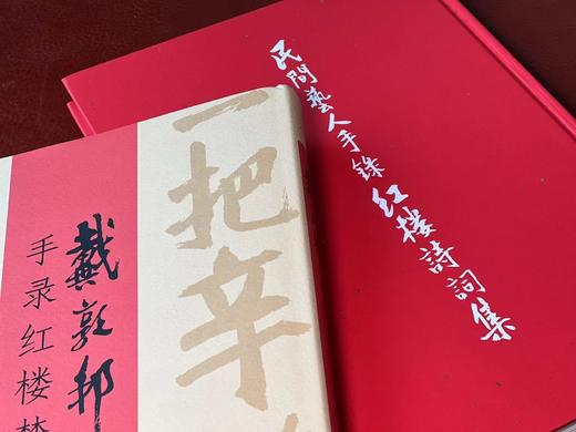 《戴敦邦手录红楼梦诗词集》，戴敦邦 录/绘，张志萍 注，16开，精装，208页，全彩精印。上海人民出版社2020年1月一版一印。定价289，售价89元。 商品图2