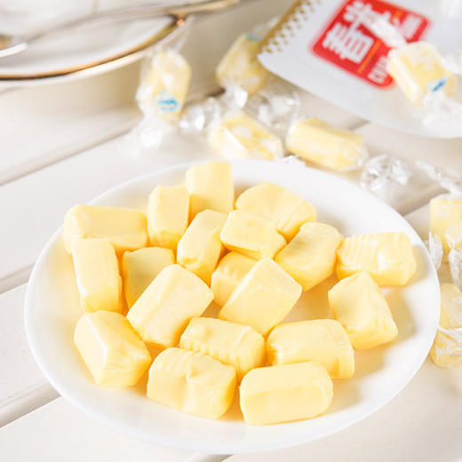 榴莲奶糖450g 袋 软糖 内有独立小颗装 商品图1