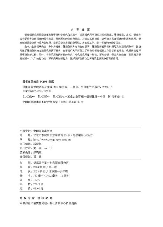 供电企业管理创新及实践 商品图3
