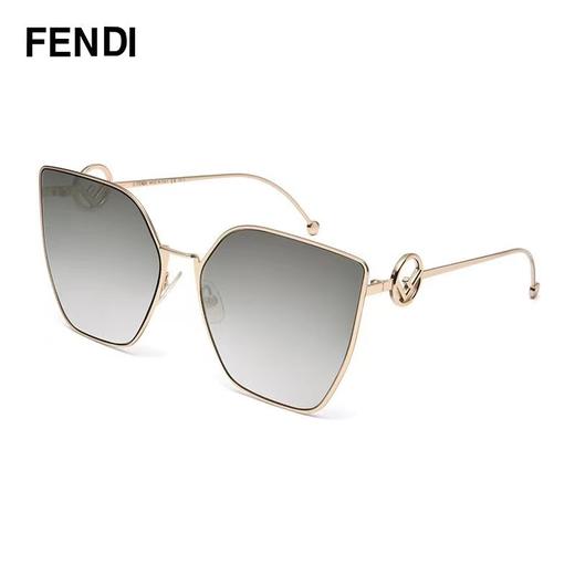 【钟表眼镜】尊贵视力 FENDI/芬迪太阳镜女款墨镜大猫眼造型饰有徽标时尚显瘦女士墨镜 0323/S 商品图6