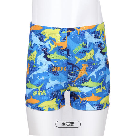 都市丽人眯雅佳泳裤男童半光涤泳布泳衣平角泳裤男童泳裤JS46A6 商品图8