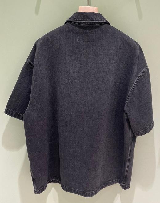 中性款牛仔襯衫( 61639 ) 商品图1
