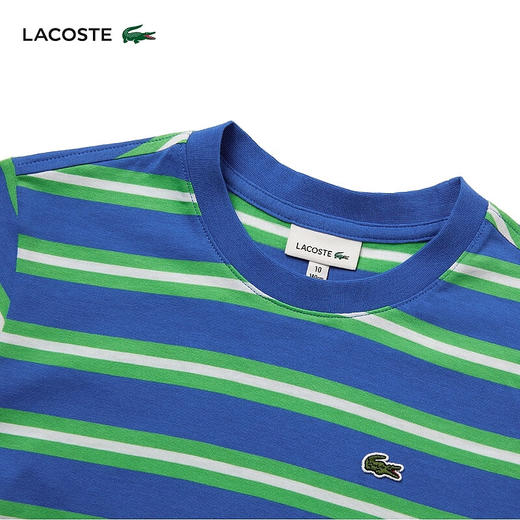 【海南专供价】Lacoste法国鳄鱼童装新款短袖T恤TJ7122-98 商品图1