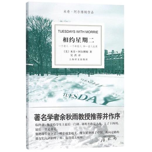 相约星期二 一个老人 一个年轻人 和一堂人生课 （美）米奇·阿尔博姆 作品 商品图2