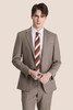 callisto咖啡色全羊毛西服 STBWJ055T 商品缩略图0
