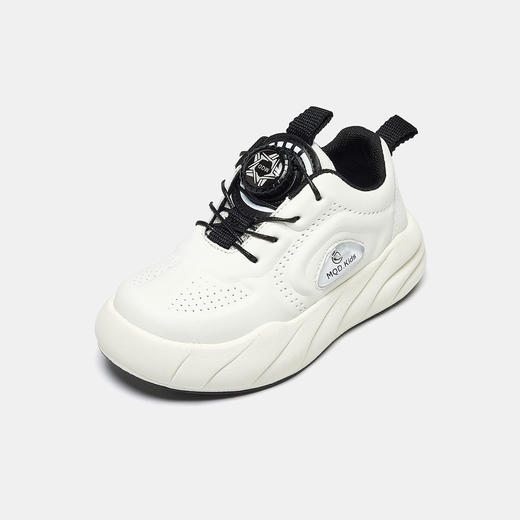 【ZY马骑顿】春款旋转纽扣童鞋男中大童小白鞋女童板鞋 商品图1