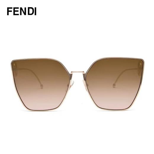 【钟表眼镜】尊贵视力 FENDI/芬迪太阳镜女款墨镜大猫眼造型饰有徽标时尚显瘦女士墨镜 0323/S 商品图2