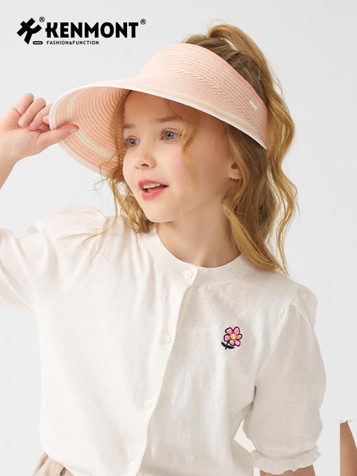 【云优选】卡蒙度假休闲可折叠空顶蛋卷帽亲子款KM-4441 商品图1