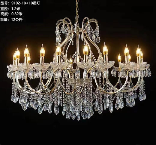 9102-10+10吊灯（运费自理） 商品图0